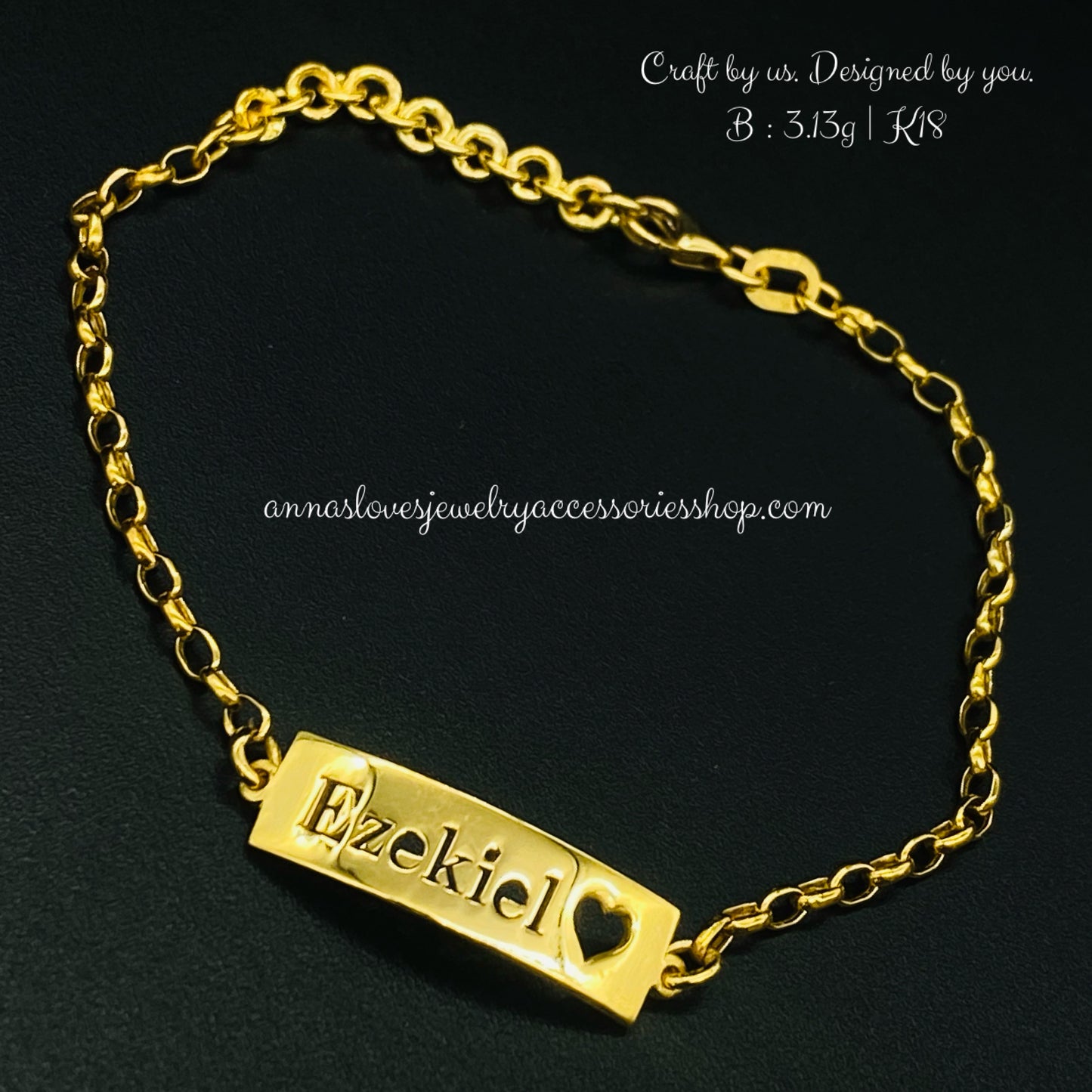Personalize Bar Bracelet
