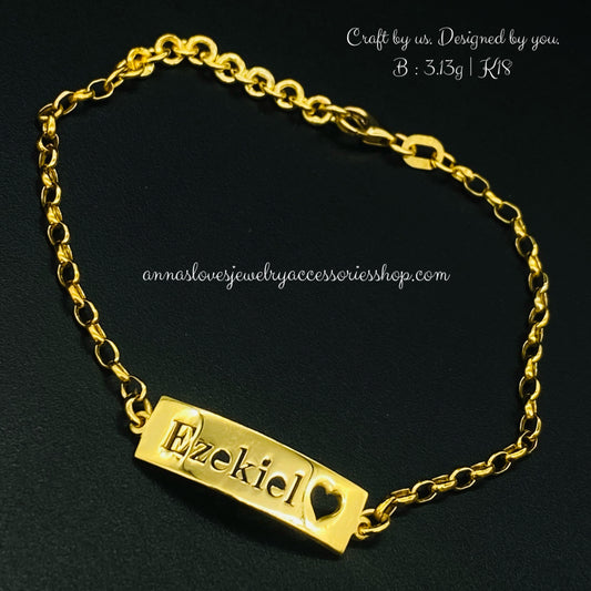 Personalize Bar Bracelet